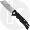Buck Knives Buck Trunk Knife 0252BKS - Value Priced EDC - Satin Cleaver Style Blade - Black G10 - Liner Lock - Flipper Folder