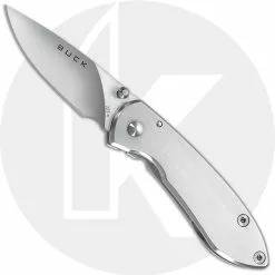 Buck Knives Buck Colleague Knife - Stainless Steel Handle