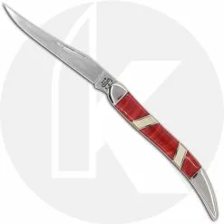 Case Knives Case Small Texas Toothpick Knife 06407 - Exotic Spiny Oyster - EX10096SS - Discontinued - BNIB