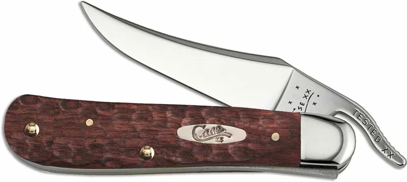 Case Knives Case RussLock Knife 01056 - Jigged Rosewood - 71953LSS - Discontinued - BNIB