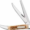 Case Knives Case Fishing Knife 10726 Amber Bone 620094FSS