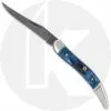 Case Knives Case Small Texas Toothpick 10837 - Mediterranean Blue Damascus - 610096 DAM - Discontinued - BNIB - LTD