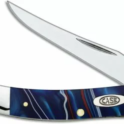 Case Knives Case Small Texas Toothpick Knife, Kirinite Patriot, CA-11202