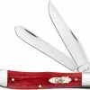 Case Knives Case Trapper Knife 11320 - Smooth Old Red Bone - 6254SS