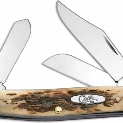 Case Knives Case Stockman, Amber Bone, CA-128