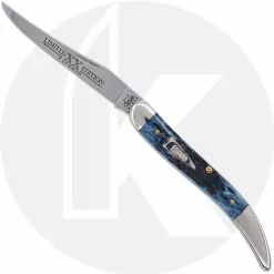 Case Knives Case Medium Texas Toothpick Knife 13073 - Limited Edition XIII - Mediterranean Blue - 610094SS - Discontinued - BNIB