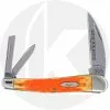 Case Knives Case Seahorse Whittler Knife 17077 - Limited Edition XVII - Orange Peel Bone - 6355WHSS - Discontinued - BNIB