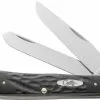 Case Knives: Case Rough Black Trapper Knife, CA-18221