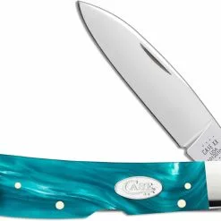 Case Knives Case Tribal Lock Knife 18585 Aqua Kirinite SparXX TB1012010LSS