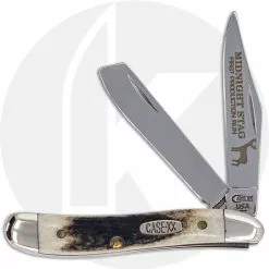 Case Knives Case Trapper Nut Knife 02170 - Midnight Stag - First Production Run - M5220 1 / 2SS - Discontinued - BNIB