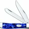 Case Knives Case Trapper Knife 23431 Blue Pearl Kirinite 10254SS