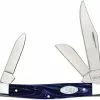 Case Knives Case Medium Stockman Knife 23442 Blue Pearl Kirinite 10344SS
