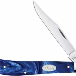 Case Knives Case Slimline Trapper 23445 - Blue Pearl Kirinite - 1010482SS