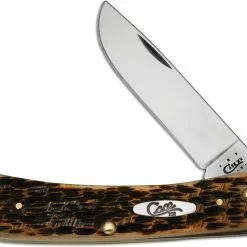 Case Knives Case Sod Buster Jr, Amber Bone, CA-245