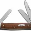Case Knives: Case Smooth Chestnut Bone Medium Stockman Knife, CA-28701