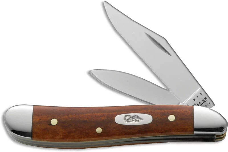 Case Knives Case Peanut Knife, Smooth Chestnut Bone, CA-28702