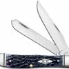 Case Knives Case Trapper Knife 31620 Purple Bone 6254SS