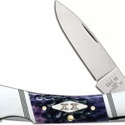 Case Knives Case Lockback Knife 31621 Purple Bone 61225LSS