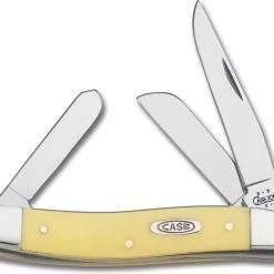 Case Knives Case Medium Stockman, Yellow CV, CA-35
