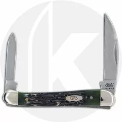 Case Knives Case Mini Copperhead Knife 03503 - Hunter Green Bone - 62109WSS - Discontinued - BNIB
