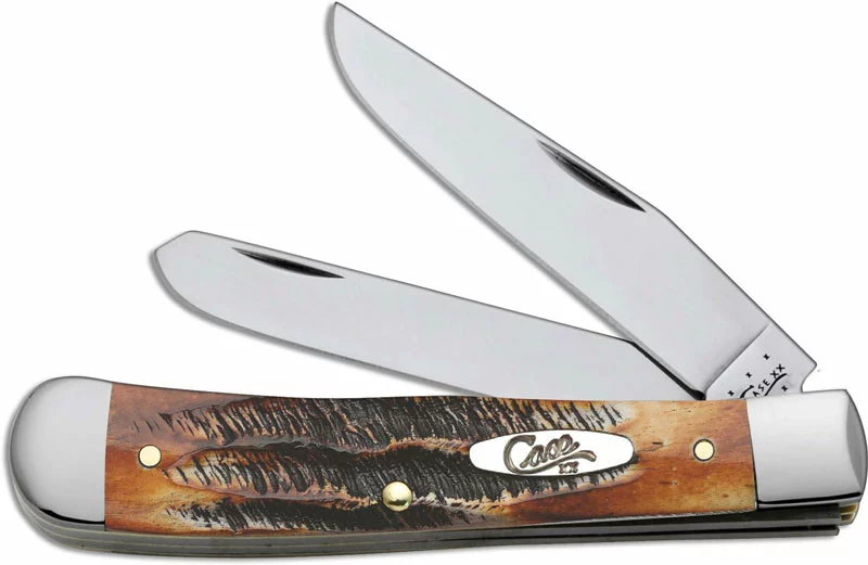 Case Knives Case Trapper Knife, BoneStag, CA-3573