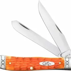 Case Knives Case Trapper Knife 35810 - Cayenne Bone - 6254SS