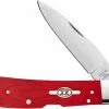 Case Knives Case Tribal Lock Knife 45405 Smooth Red G10 TB1012010LSS