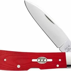 Case Knives Case Tribal Lock Knife 45405 Smooth Red G10 TB1012010LSS