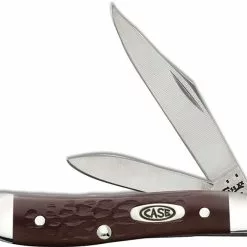 Case Knives Case Peanut, Brown Synthetic, CA-46