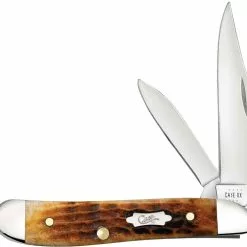 Case Knives Case Peanut Knife 52828 - Jigged Antique Bone - 6220SS