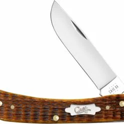 Case Knives Case Sod Buster Jr Knife 52829 - Jigged Antique Bone - 6137SS