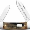 Case Knives Case Canoe Knife 05290 - Case Brothers - Genuine Stag - 52131SS - Discontinued - BNIB