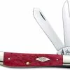 Case Knives Case Mini Trapper Knife 06257 - Painted Desert - Sedona Red Bone - 6207SS - Discontinued - BNIB