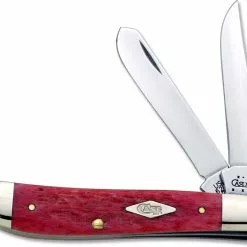 Case Knives Case Mini Trapper Knife 06257 - Painted Desert - Sedona Red Bone - 6207SS - Discontinued - BNIB