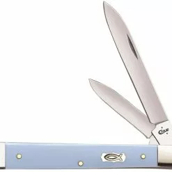 Case Knives Case Doctor's Knife 63545 Ice Blue Ichthus 4285SS