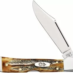 Case Knives Case Mini CopperLock Knife 65327 - BoneStag - 6.51749LSS