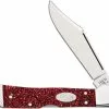 Case Knives Case Mini CopperLock Knife 67003 - Ruby Stardust Kirinite - 101749LSS