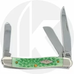 Case Knives Case Medium Stockman 07025 - Tradewinds Collection - Amazon Green Bone - 6318 SS - Discontinued - BNIB - LTD 500