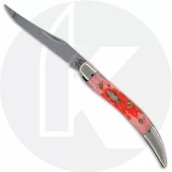 Case Knives Case Small Texas Toothpick 07033 - Tradewinds Collection - Tradewinds Sunset Bone - 610096 SS - Discontinued - BNIB - LTD 500