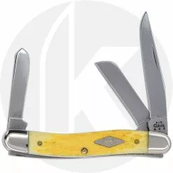 Case Knives Case Medium Stockman 07034 - Tradewinds Collection - Rainforest Yellow Bone - 6318 SS - Discontinued - BNIB - LTD 500
