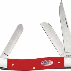 Case Knives Case Medium Stockman Knife 73931 - American Workman CS - 4318CS