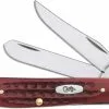 Case Knives Case Mini Trapper, Pocket Worn Old Red Bone, CA-784