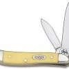 Case Knives Case Peanut, Yellow Synthetic, CA-80030