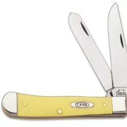 Case Knives Case Trapper, Yellow Synthetic, CA-80161
