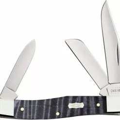 Case Knives Case Medium Stockman Knife 80541 - Purple Curly Maple Wood - 73032SS