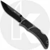 Outdoor Edge Cutlery Outdoor Edge FieldLite Knife - Black Drop Point - Gray Polymer / Black TPR - FLK-33C