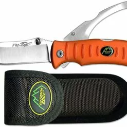 Outdoor Edge Cutlery Outdoor Edge Knives: Outdoor Edge Flip N Zip 2 Blade, Blaze, OE-FZB20