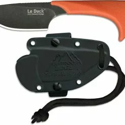 Outdoor Edge Cutlery Outdoor Edge Le Duck Knife, Orange, OE-LDB20C