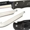 Outdoor Edge Cutlery Outdoor Edge OX-30 Onyx-Lite Knife Lockback Folder With Replaceable Blades And Grivory Handle