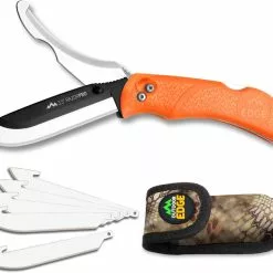 Outdoor Edge Cutlery Outdoor Edge Razor Pro, Orange Handle, OE-RO20